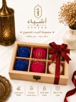 ⁦بوكس خشبي 6 شمعات⁩ - الصورة ⁦2⁩